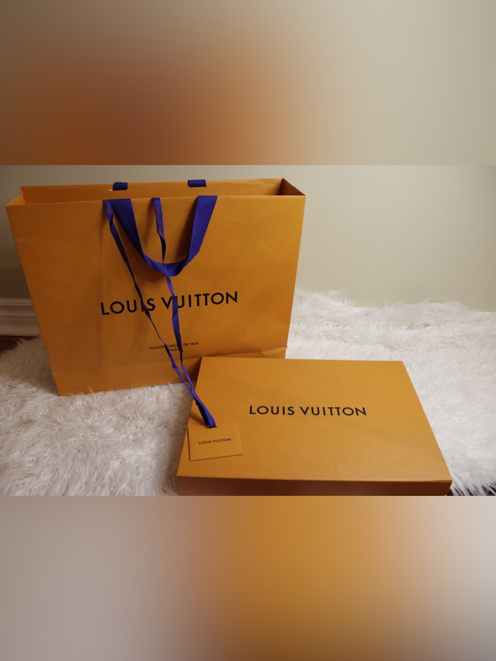 Louis Vuitton Large Size Shirt Box & Bag